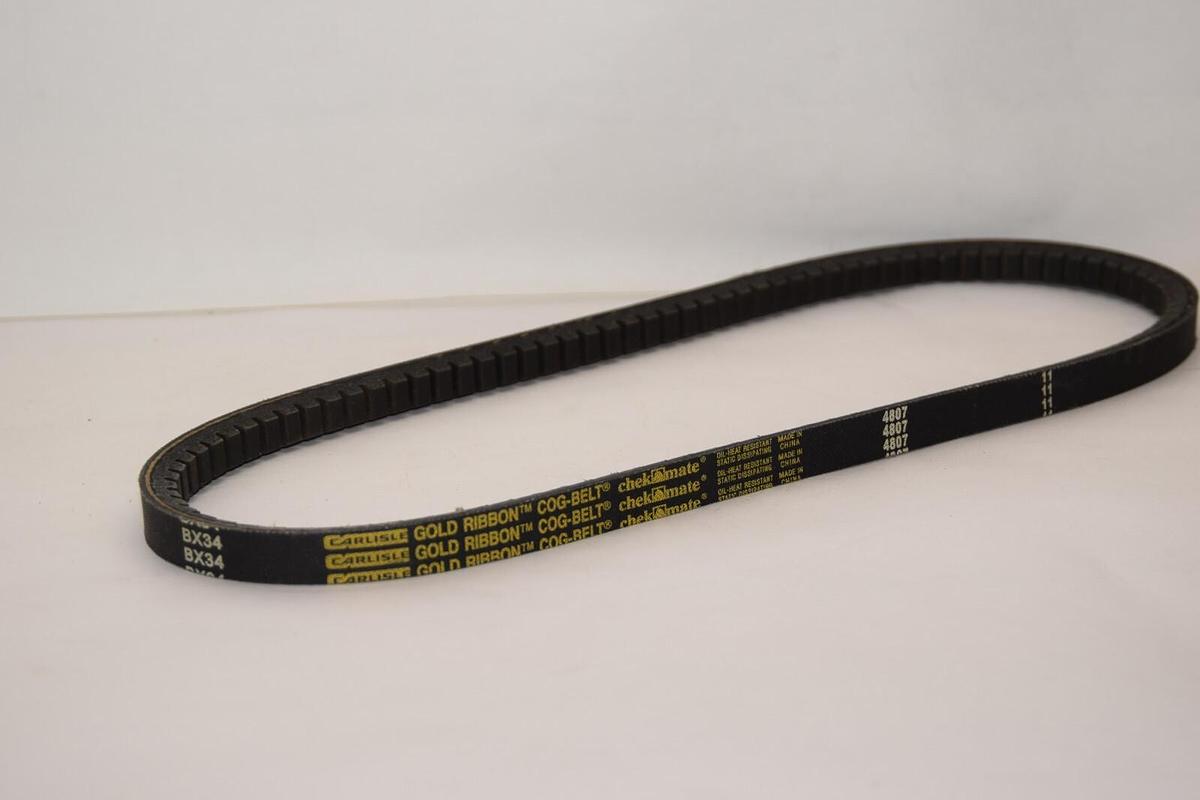 (NEW) CARLISLE BX34 Gold Ribbon Cog-Belt