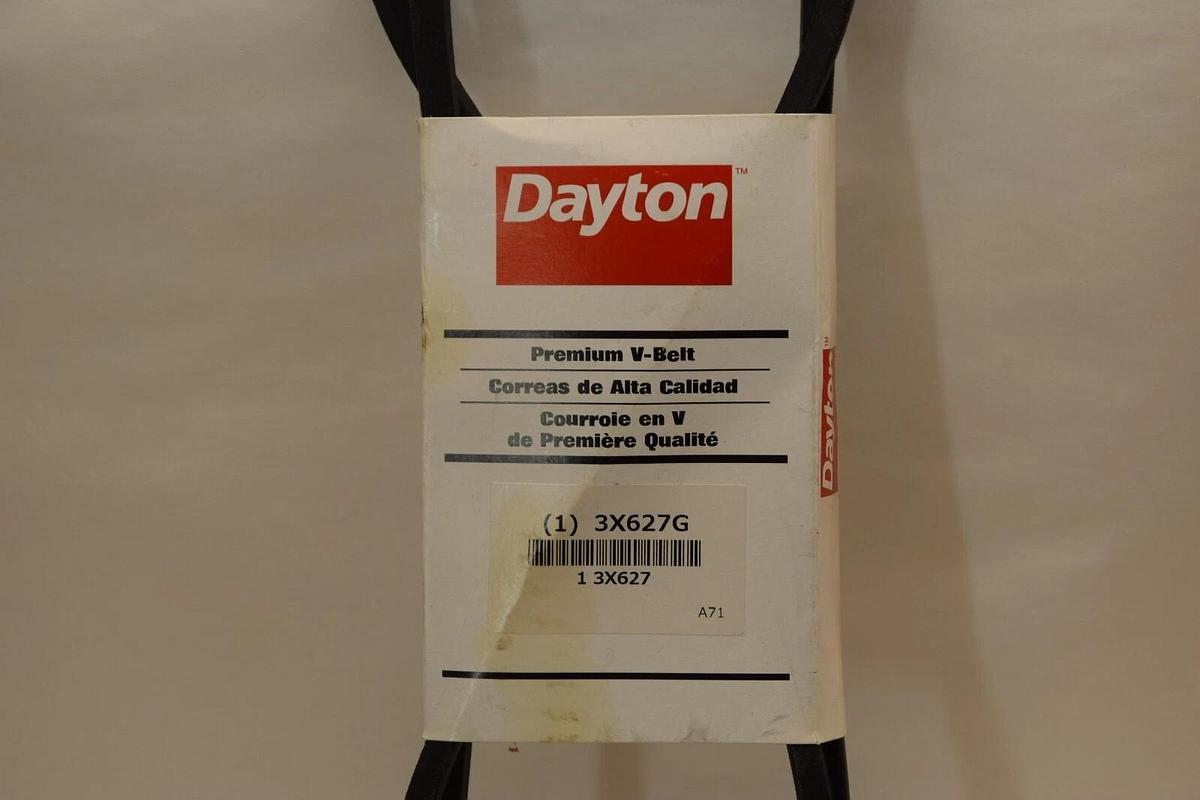 (NEW) DAYTON 3X627G Premium V-Belt