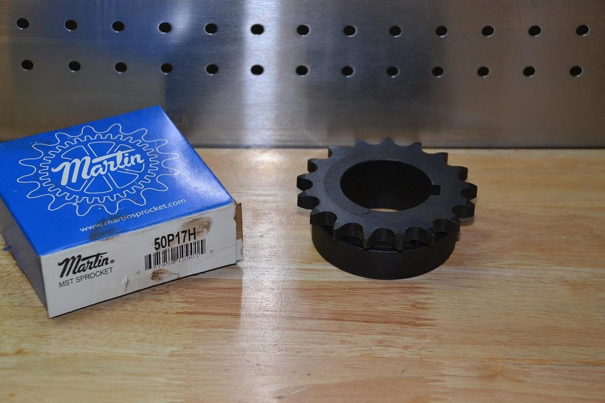 MARTIN 50P17H 1 7/8" BORE 17 TOOTH SPROCKET NEW