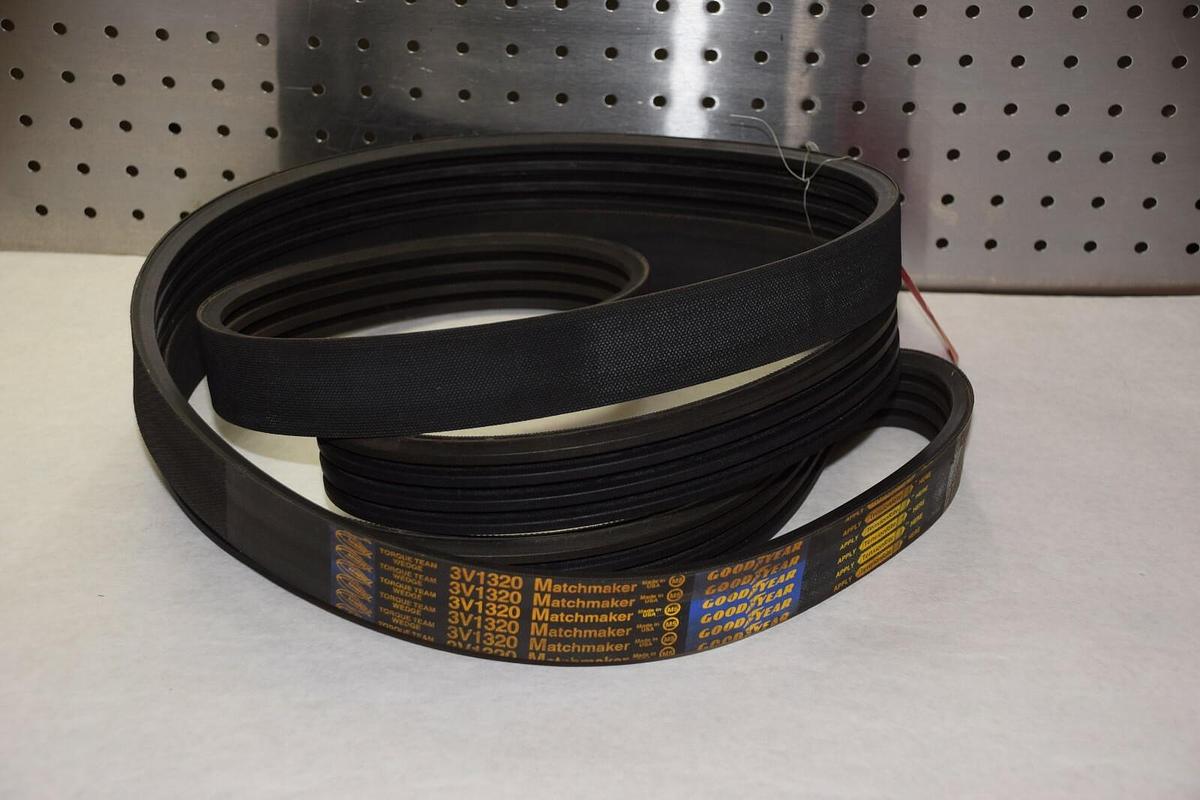 (NEW) GOODYEAR 4 Rib  3V1320  MATCHMAKER RIBBED V-BELT 4/3V1320 4 rib