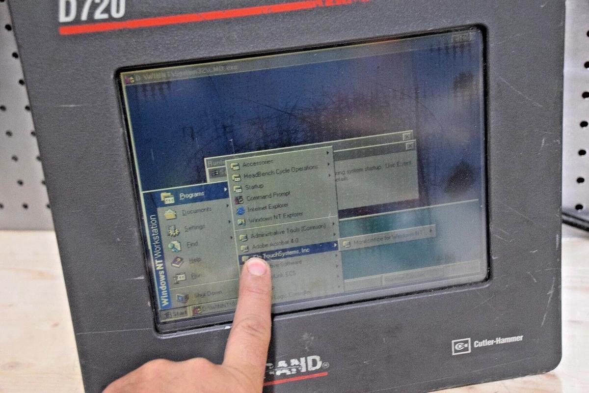 Used Cutler-Hammer D720  DS71205-01 Operator Interface Industrial PC