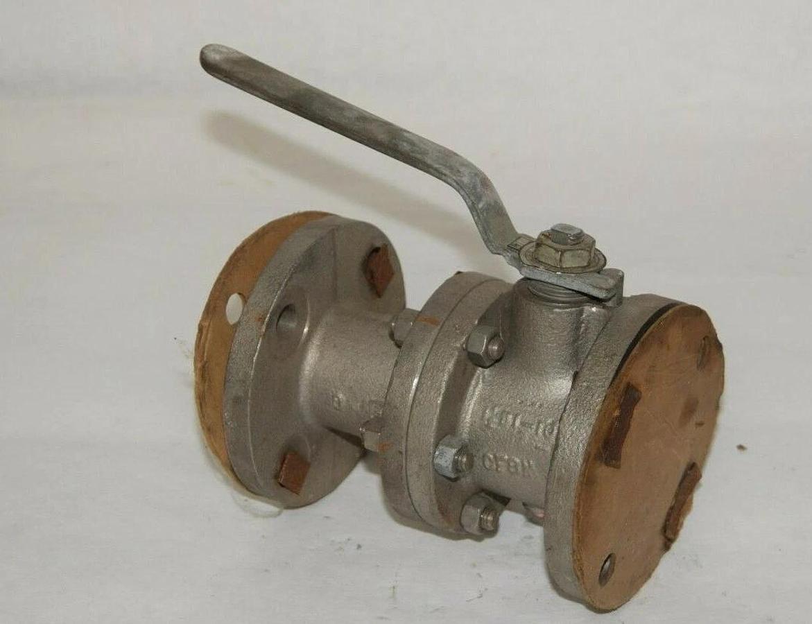 (NEW) PACIFIC GR23 CF8M 1-1/2" FIG S400 Stainless Steel Ball Valve