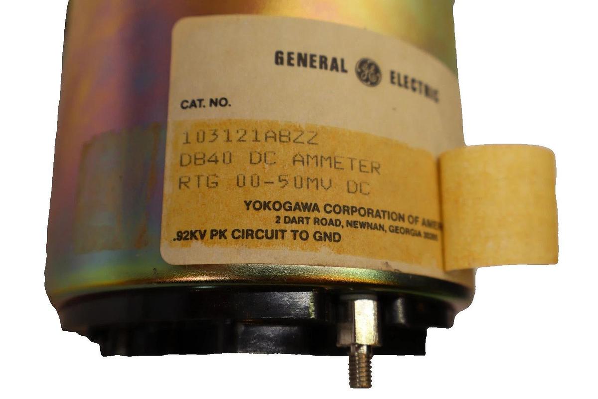 General Electric DC Ammeter 0-360 DCA DB40 , 103121ABZZ (New)