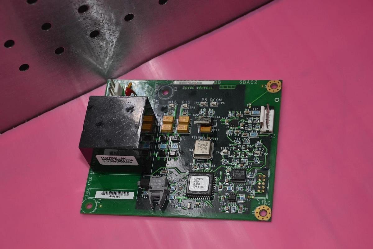 Used GENERAL ELECTRIC IS200TFBAH1ACB 6BA02 W/BICRON B8429 FIBER OPTIC BORAD