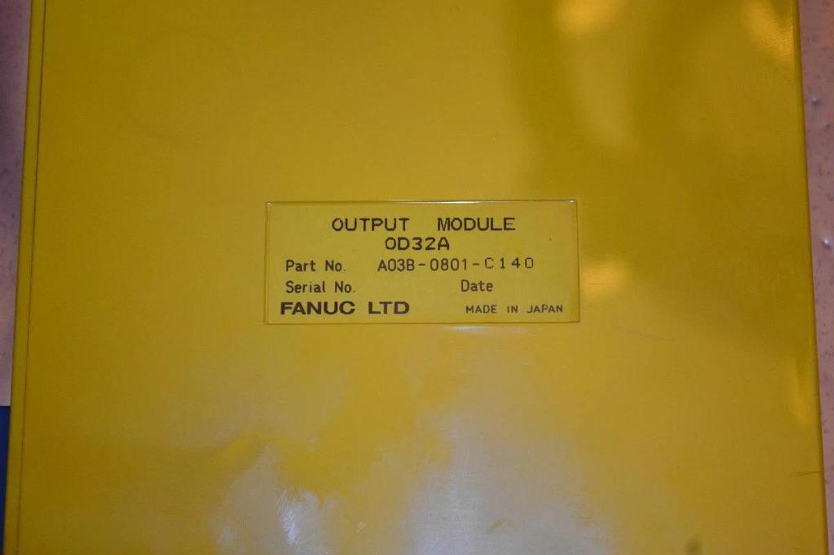 Used FANUC OUTPUT MODULE OD32A 0D32A A03B-0801-C140 A03B0801C140