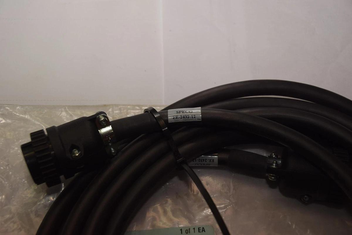 SPECO EE-2432-12 EE243212 12' E0AT-EE CONNECTOR CABLE NEW