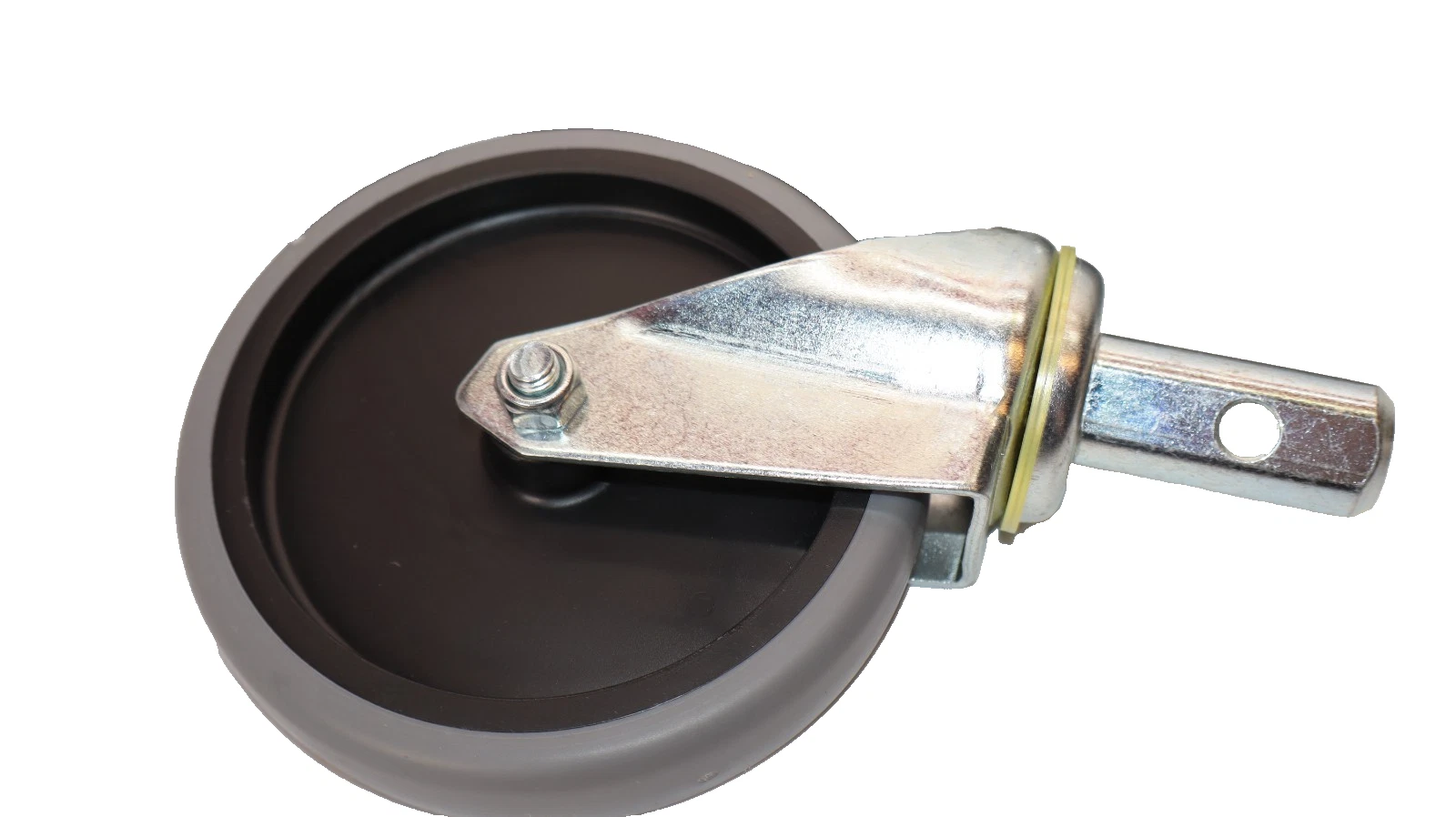 Heavy Duty Swivel Caster 5" w/back Breaks A-93211 , 5x1 (New - Set of 4)