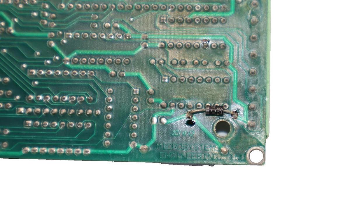 Used Microsystems Engineering RS-485 , RS485 Link ADP Rev 1.1 Circuit Board