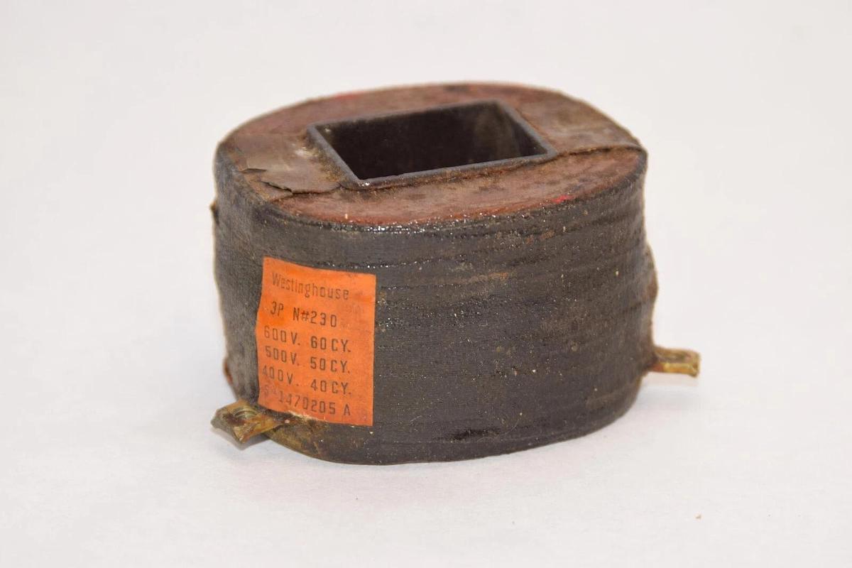 Used WESTINGHOUSE S-1470205 A 600V, 60cy / 500V, 50cy / 400V, 40cy Coil