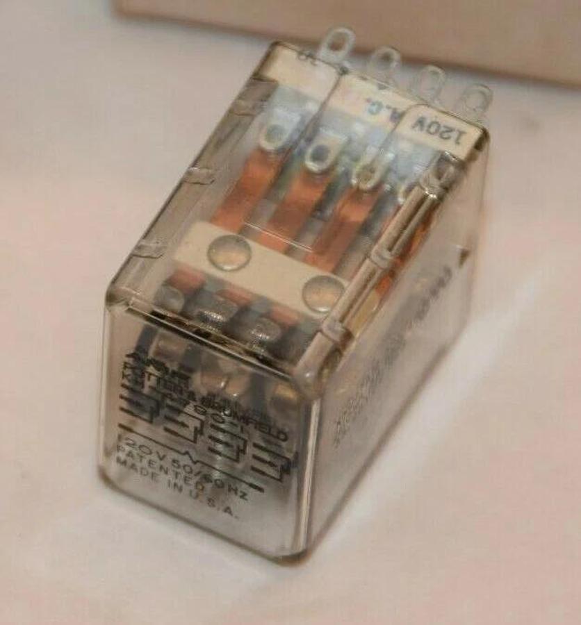 (NEW - Lot of 2) POTTER & BRUMFIELD KH4790-4 120Vac Relay