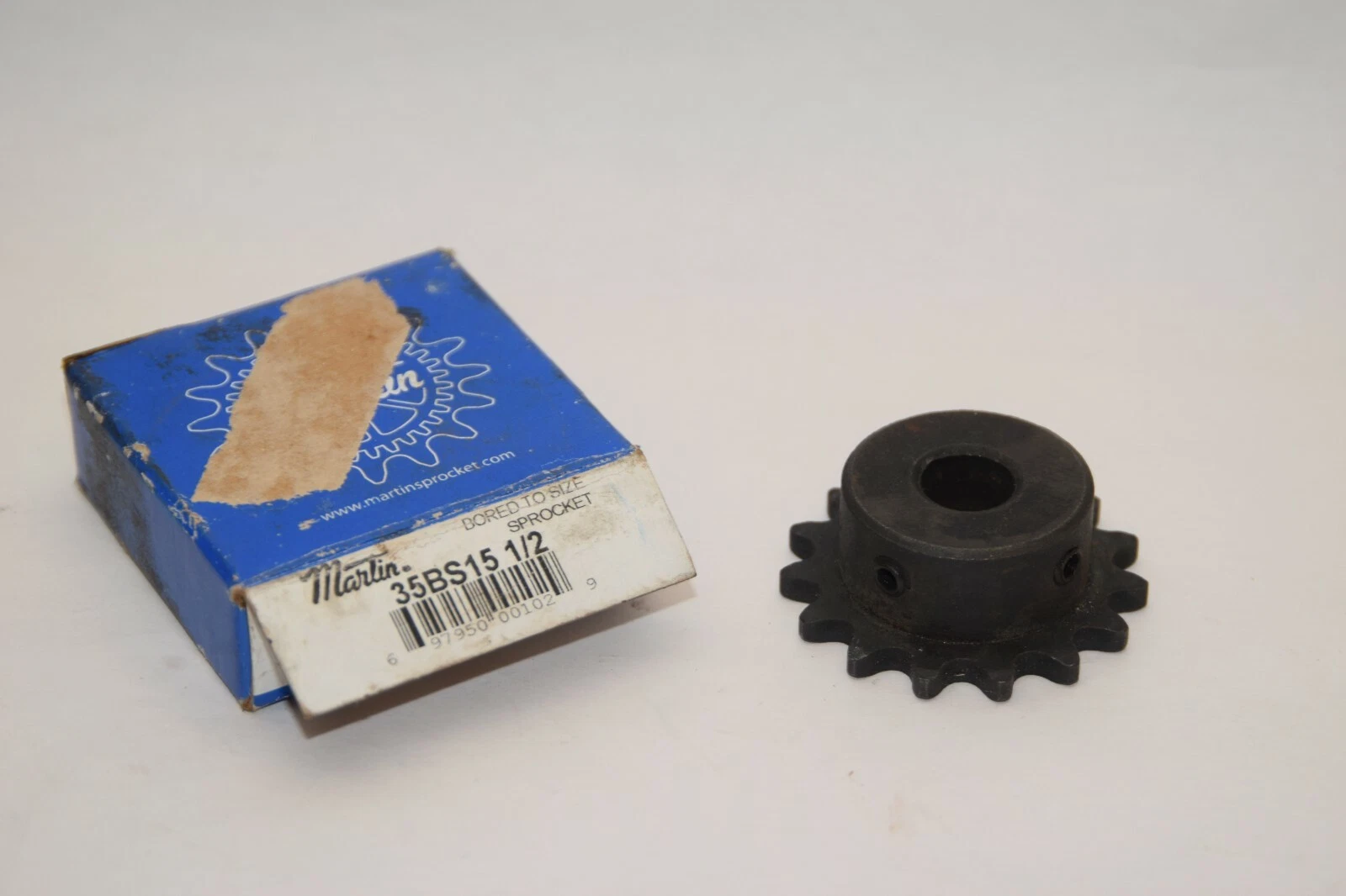 (NEW) MARTIN 35BS15 1/2 15 Teeth 1/2" Bore Sprocket