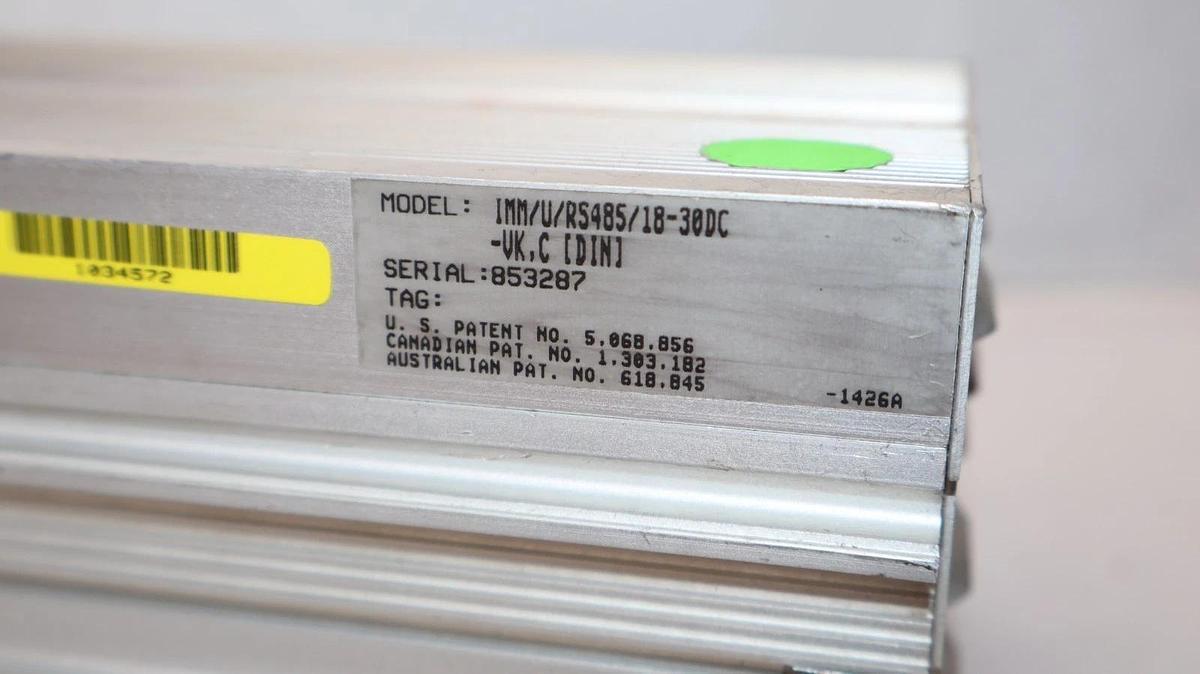 Used Moore Cable Connector System IMM/U/RS485/18-30DC-VK,C
