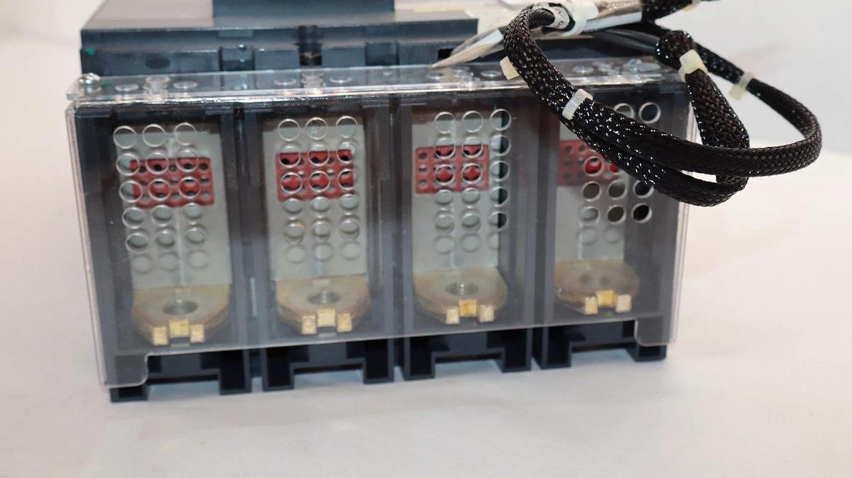 Used Square D Circuit Breaker LJF46400CU31X LJ 400 PowerPact LJ 400 Amp 3 Pole