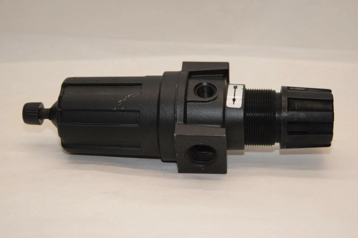 Used MASTER PNEUMATIC BCFR60-4 0-100psi Max Temp 175 Regulator