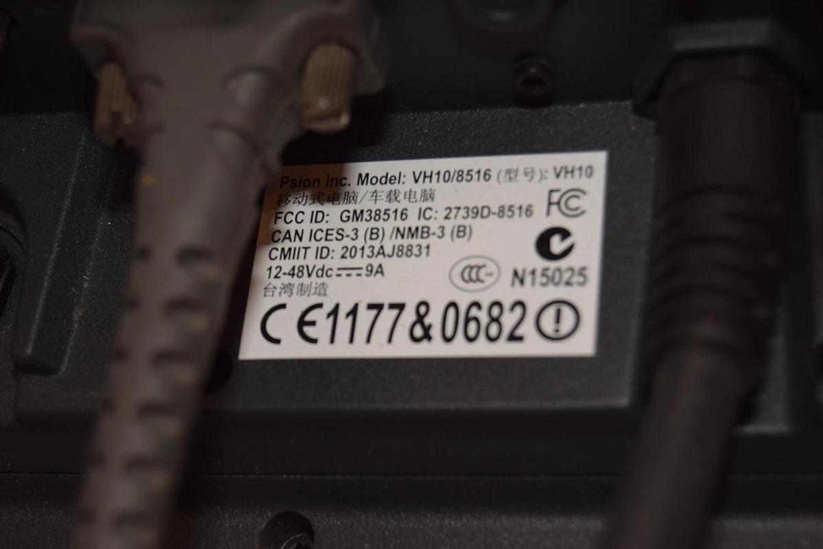 Used MOTOROLA / PSION INC. VH10/8516 Touchscreen Computer Terminal W/ LS3408 Scanner