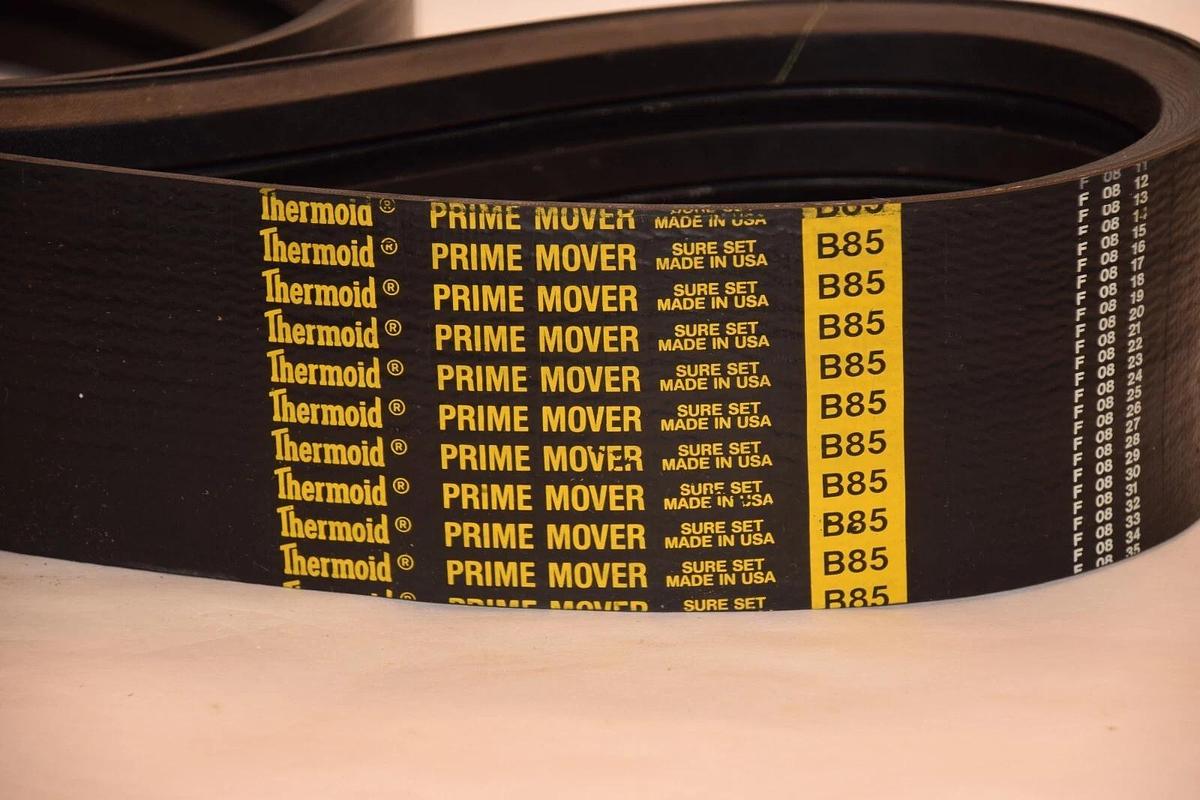 THERMOID 4 Rib B85 B85/4 4/B85 B85-4 Prime Mover V-Belt USA (NEW)