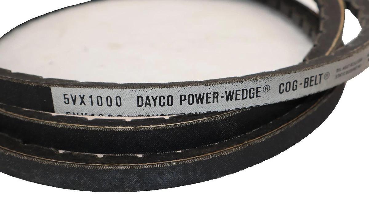 Dayco Cogged Belt V-Belt 5VX1000 Power-Wedge USA 5VX Static Dissipating (New)