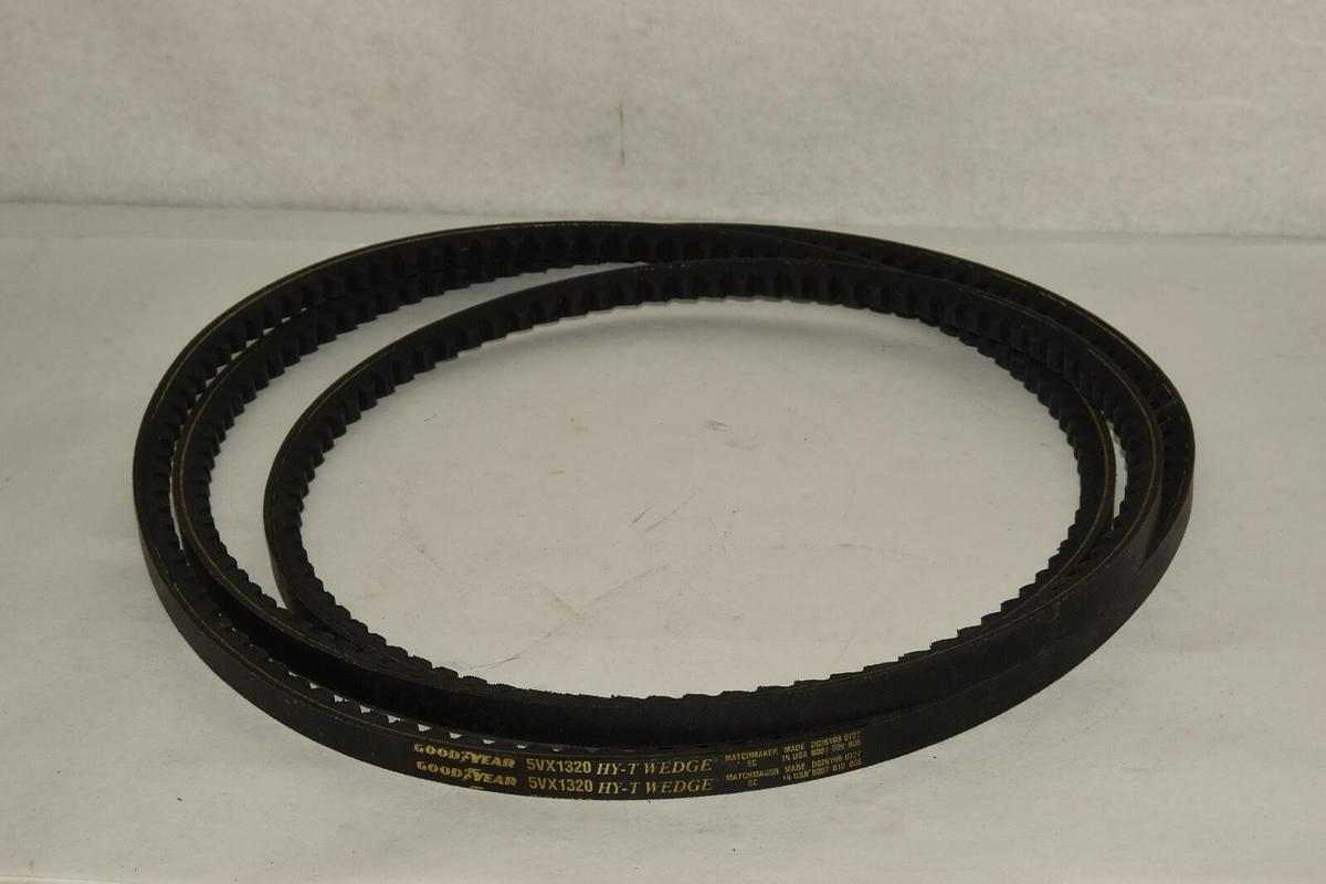 (NEW) GOODYEAR 5VX1320 HY-T Wedge Cogged V-Belt