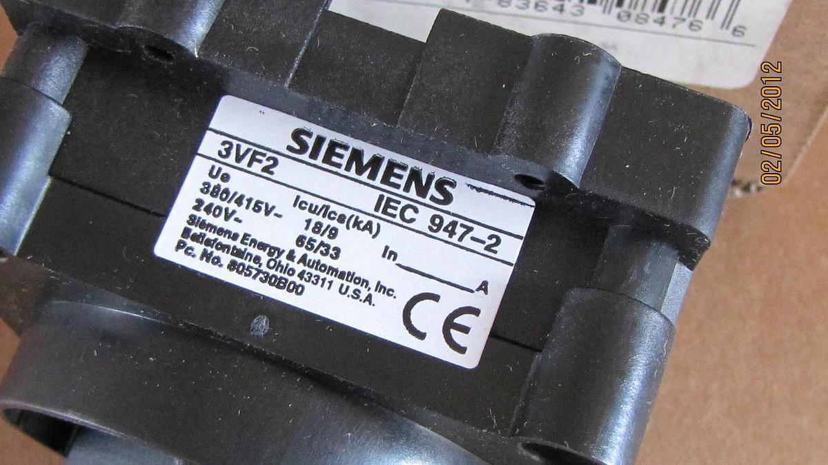 SIEMENS IEC FRONT ROTARY OPERATOR KNOB SWITCH 3VF9223-1AA00 3VF92231AA00 NIB