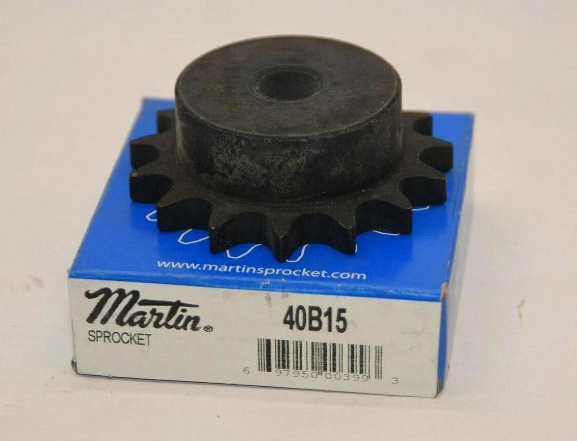 (NEW) MARTIN 40B15 15 Teeth Sprocket
