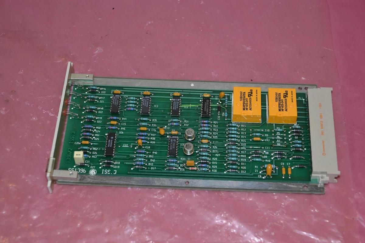 Used CONNECTEL CIRCUIT BOARD CARD 215334 8526 1369/1 SS1396 ISS.3