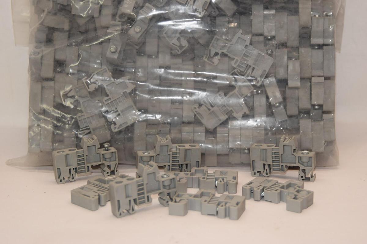 (NEW - Approx. Lot of 150) PHOENIX CONTACT E-UK End Bracket Terminal Block