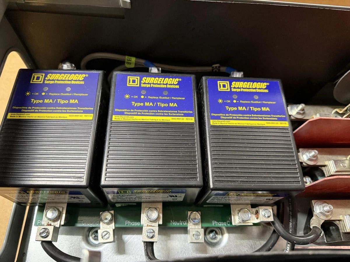 SQUARE D Surgelogic QMB Surge Protection Device QMB4IMA24 3ph 480y/277v 4w 240kA