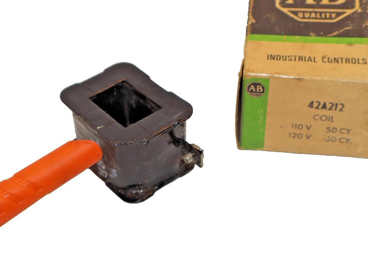 Allen Bradley Magnetic Coil 110/120V 42A212 (NEW dmg read)