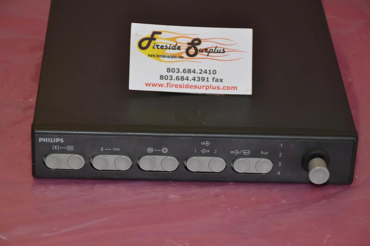 Used PHILIPS SECURITY CAMERA CONTROLS FOLLOWER LTC 5135/60 LTC513560 LTC5135/60