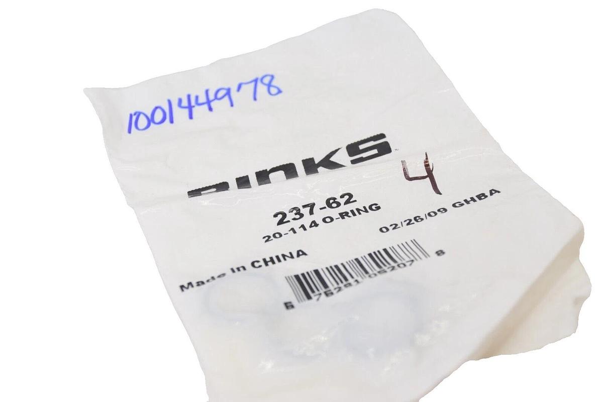 (NEW - Pack of 4) BINKS 237-62 , 23762 O-Ring
