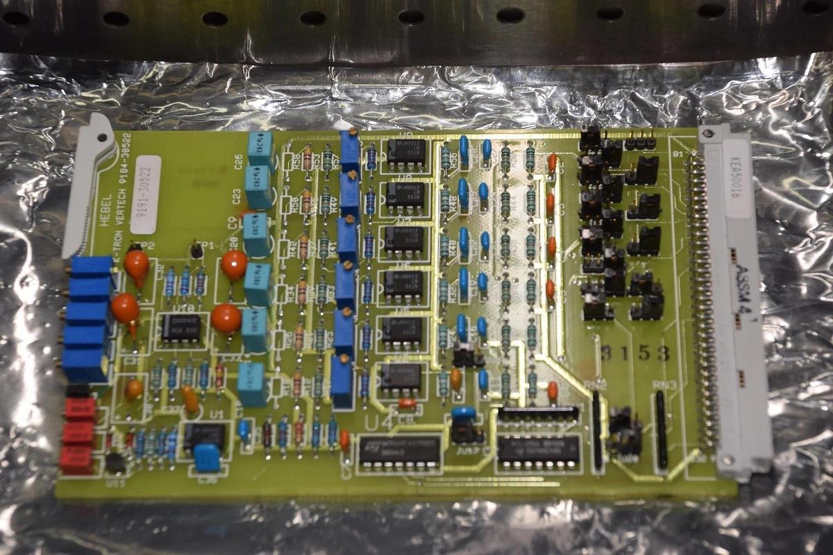 HEBEL K-TRON VERTECH PC Circuit Board Card 9184-30522 9191-30522 (New)