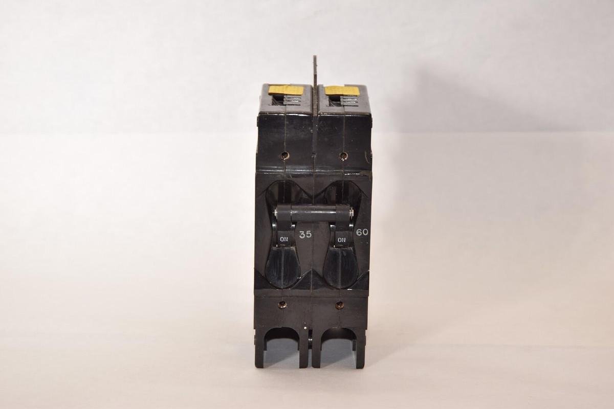 (NEW) AIRPAX 219-2-23347-2 35/60A 250V 2 Pole Circuit Breaker