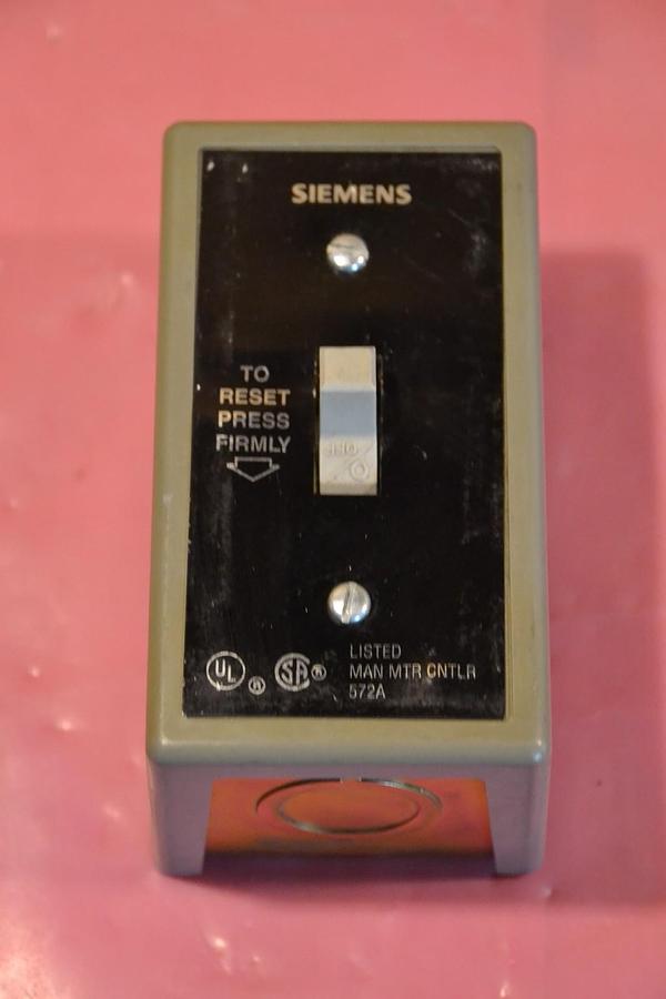 Siemens Manual Motor Starter SMF FO  SMF-FO SMFFO SER. A NEW