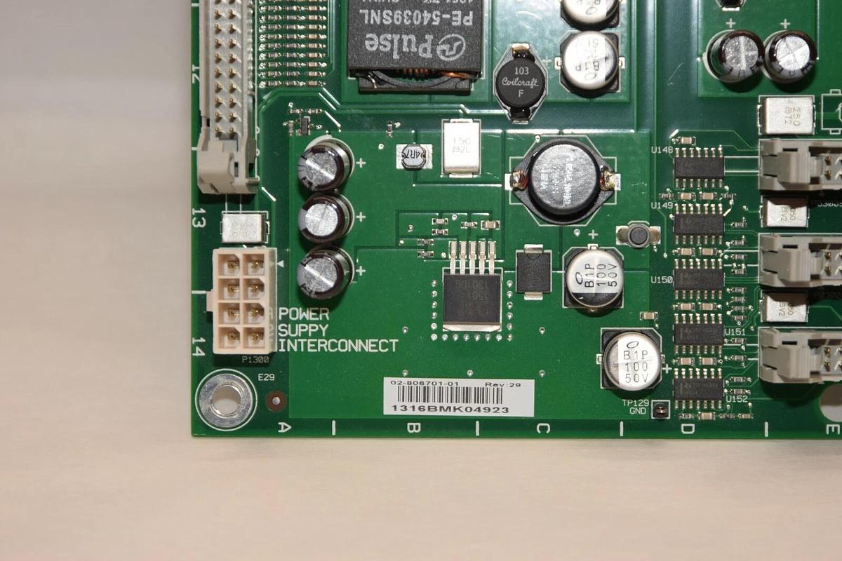 Used EMERSON / LIEBERT 02-806701-01 Rev 29 Network Power Control Board