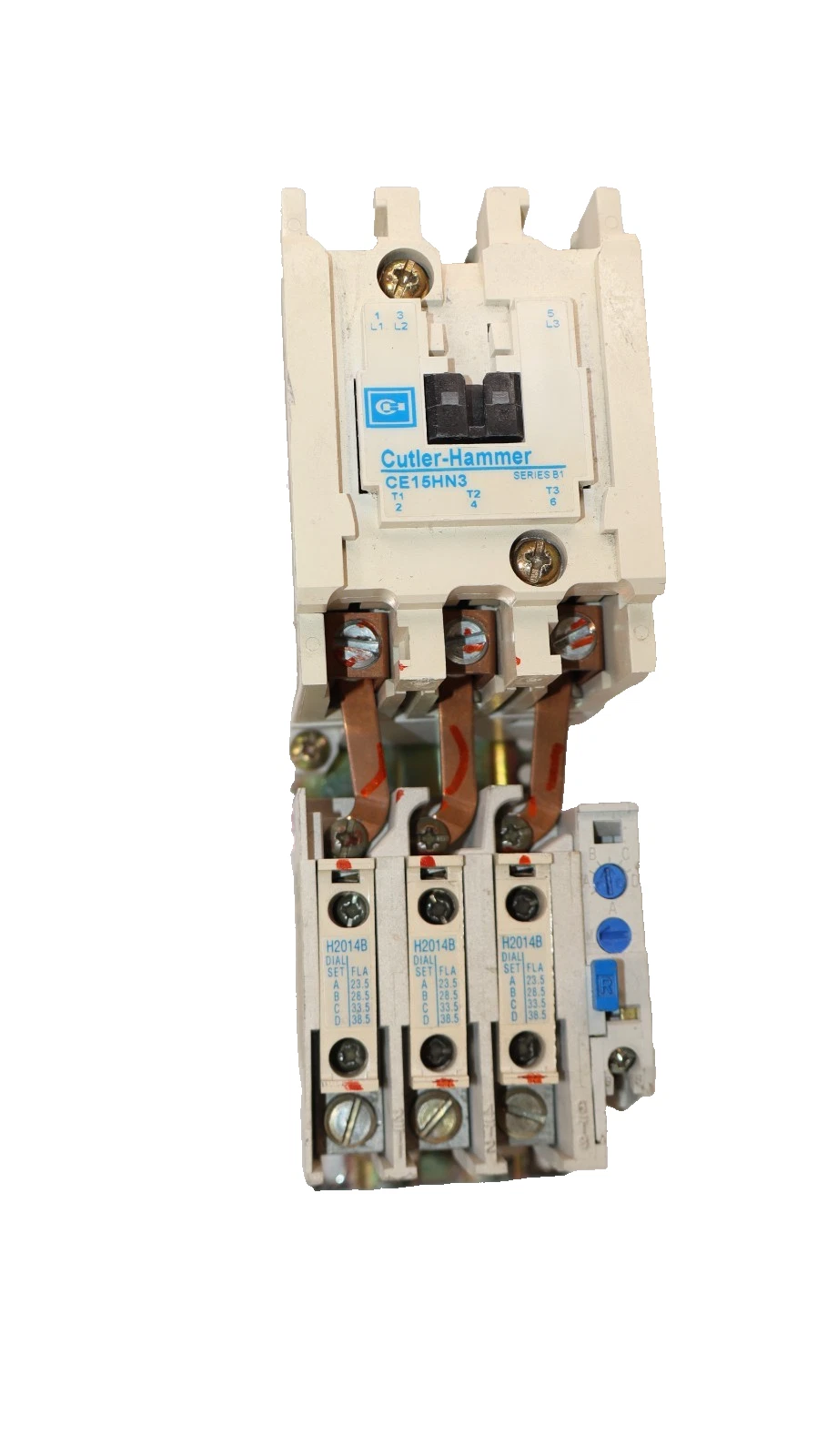 Cutler-Hammer Eaton Starter CE15HN3 C306GN3 660V 60A 60 Amp 120v Coil H2014B