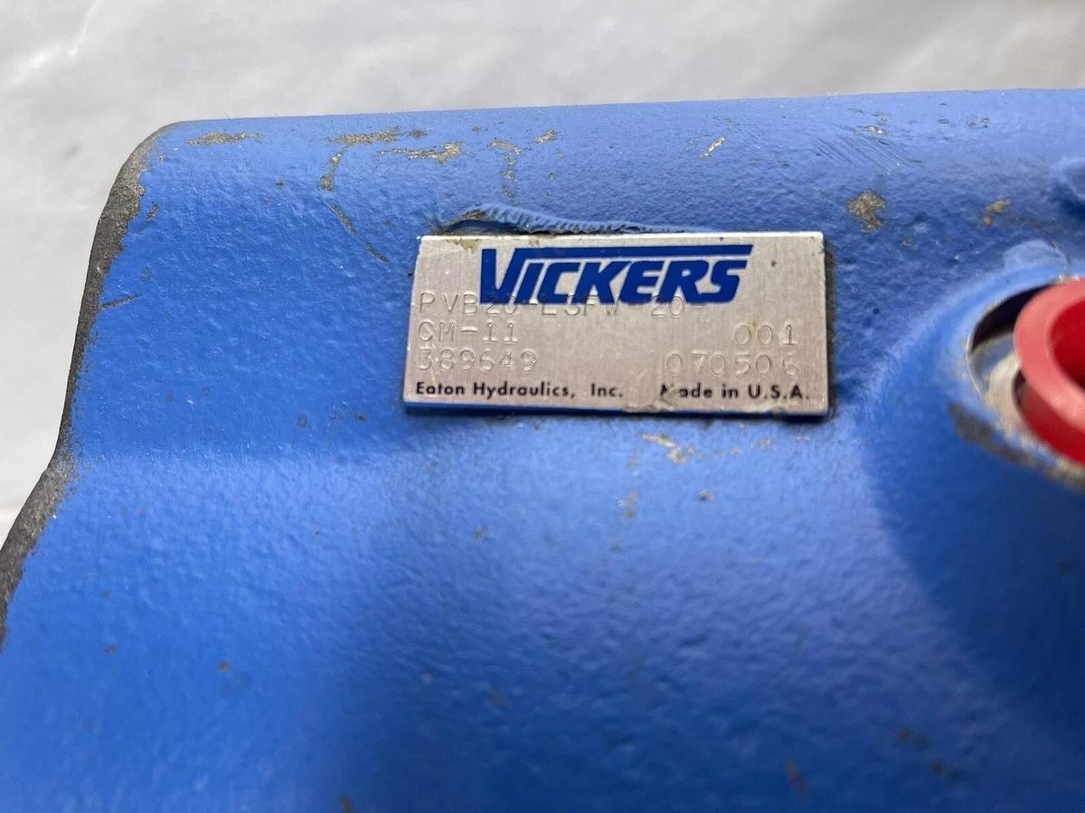 Used Vickers PVB20-LSFW-20-CM-11 LH ROTATION  20 GPM Hydraulic Piston Pump "Rebuilt"