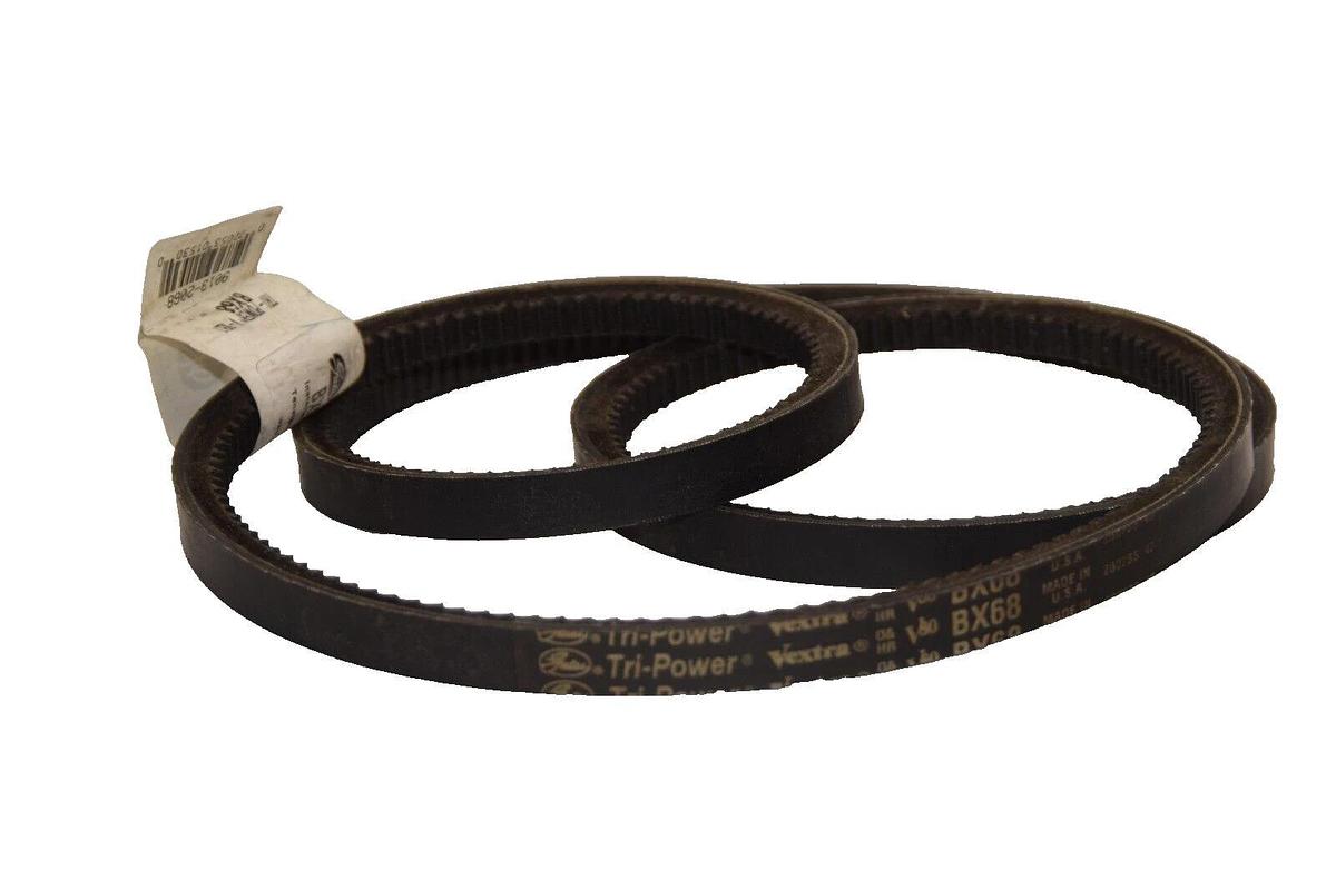 (NEW) GATES BX68 9013-2068 Tri-Power Cogged V-Belt USA
