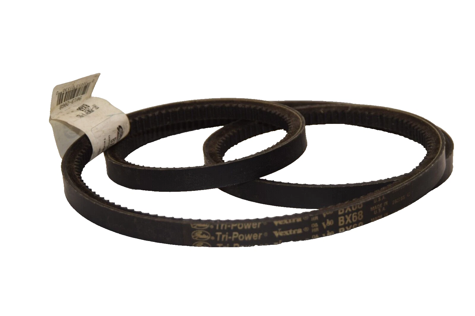 (NEW) GATES BX68 9013-2068 Tri-Power Cogged V-Belt USA
