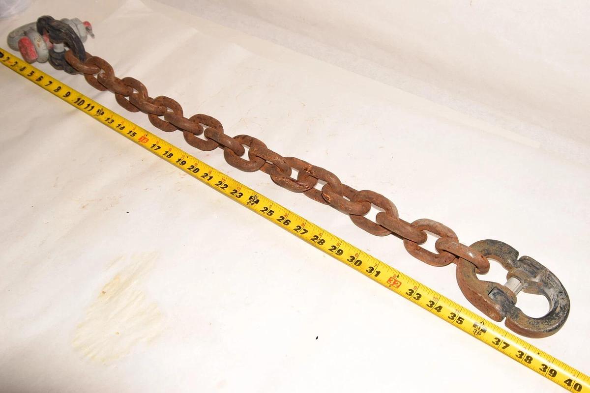 Used 1/2" Crosby Chain Sling 36" CW13-10 U1TK CW 13-10 TSC 7/8 Crosby