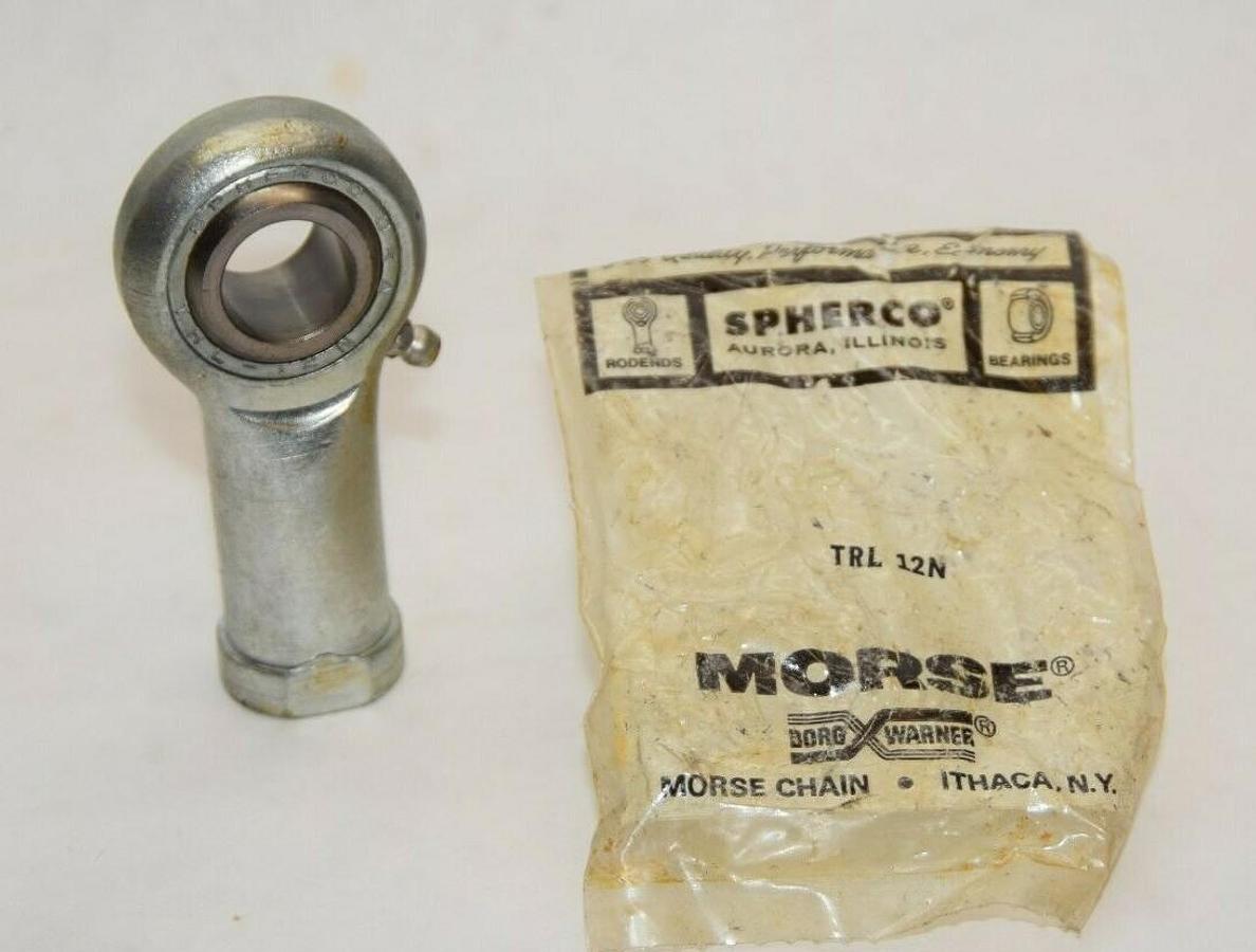 (NEW) MORSE TRL12N TRL-12N 3/4" Bore Female 3/4-16 Threaded Left Hand Rod