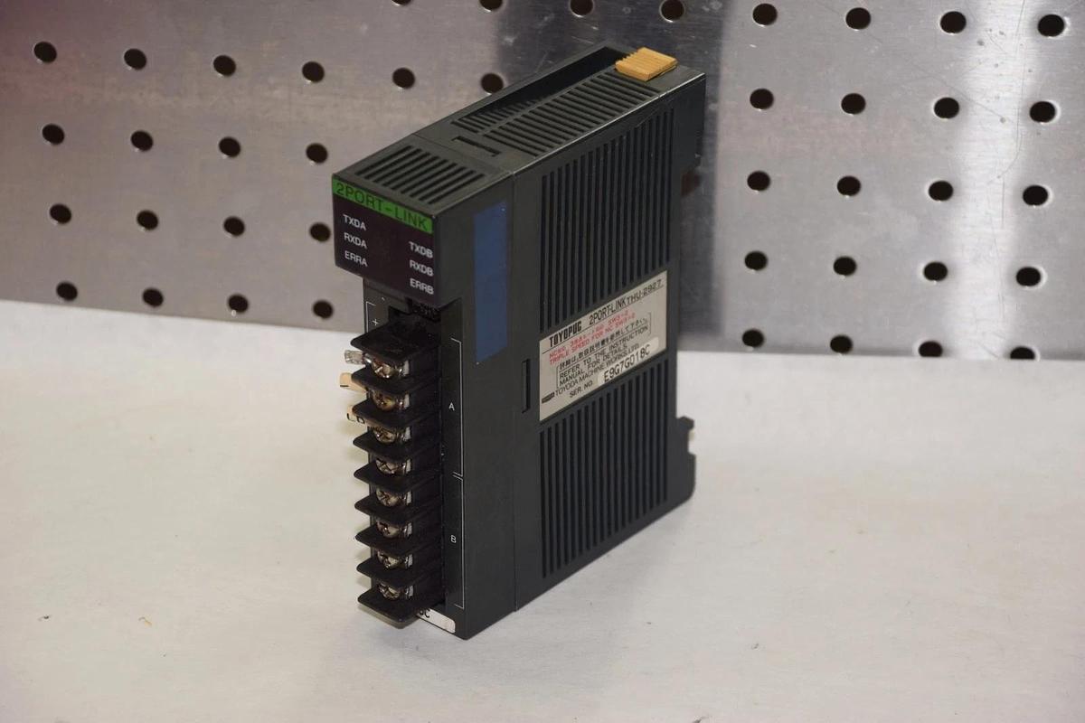 Used TOYODA / TOYOPUG THU-2927 THU2927 2 PORT LINK MODULE