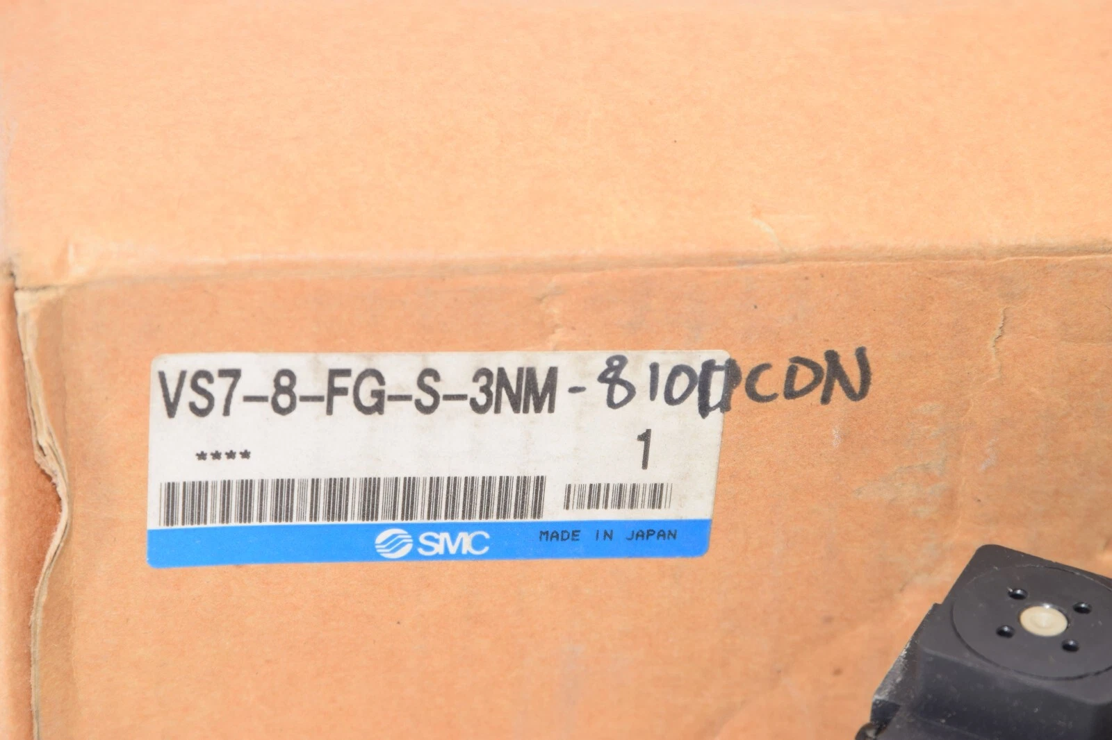 (NEW) SMC VS7-8-FG-S-3NM 81011C0N 24Vdc Coil Pneumatic Solenoid Valve