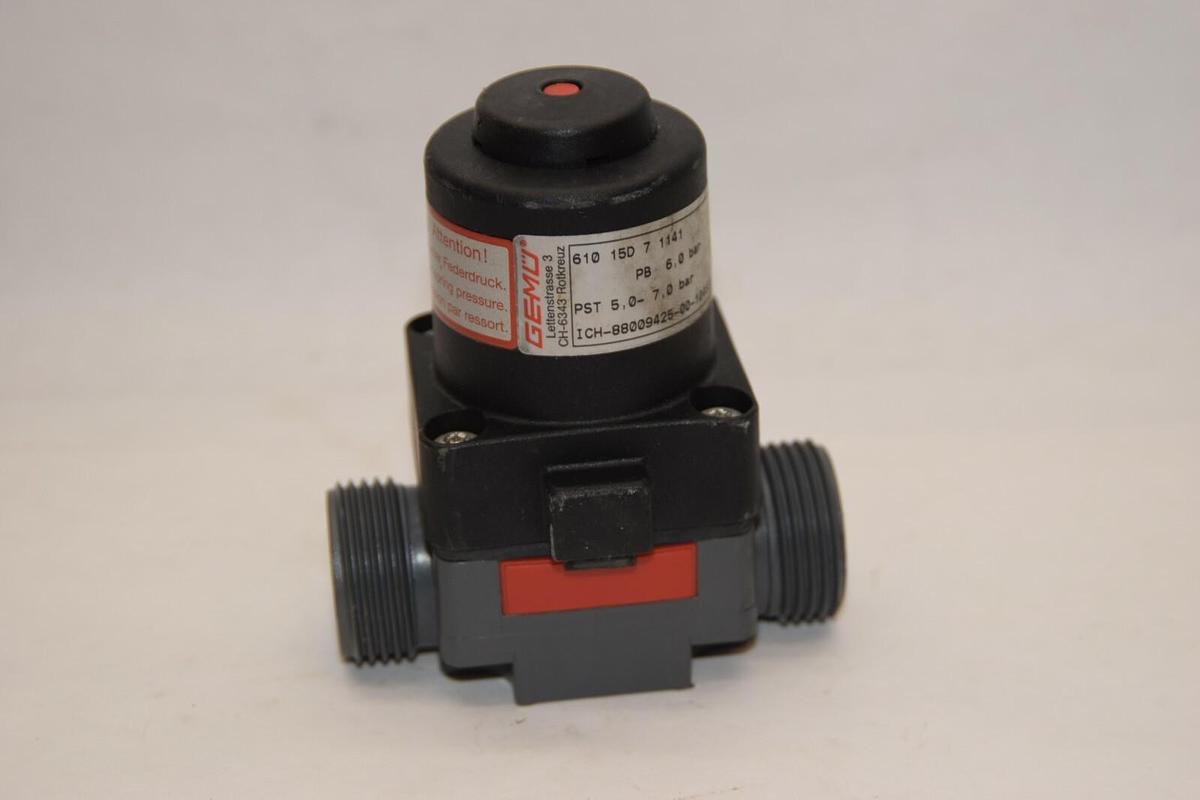 (NEW) GEMU 61015D71141 ICH-88009425-00-104635 PST 5.0-7.0 Bar Diaphragm Valve