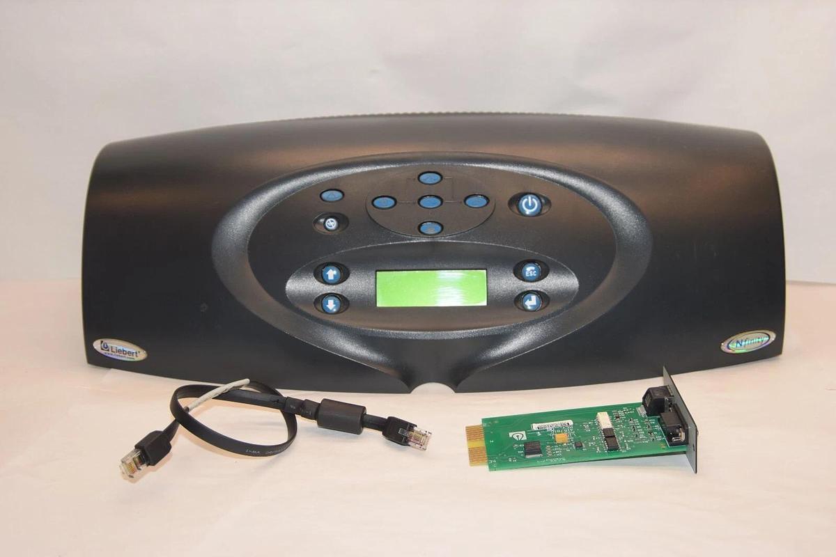 Used LIEBERT 200545G2 Control Board With 415781G1 Rev 06 Interface Command Card