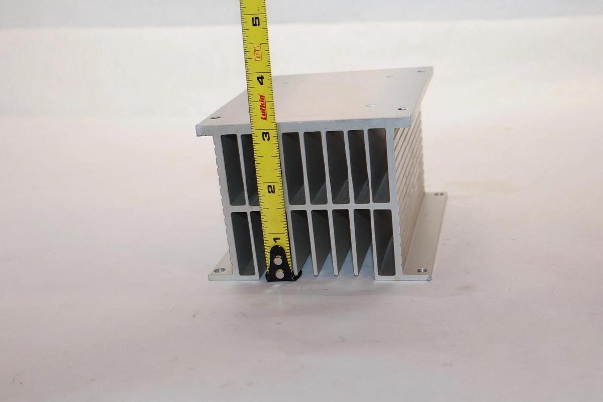 Used Approx. 4" x 5" x 3" Aluminum Heat Sink