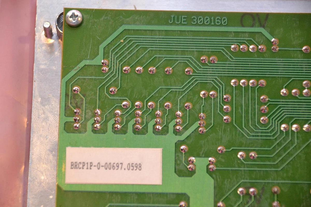 Used BORRI CIRCUIT BOARD CARD JUE 300160 JUE300160 BRCP1P-0-00697.0598