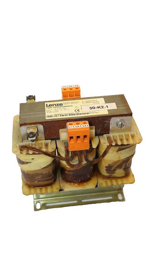 Used Lenze EZN3A0300H013 , 3x3mH 10% 500V 13A Mains Filter Reactor