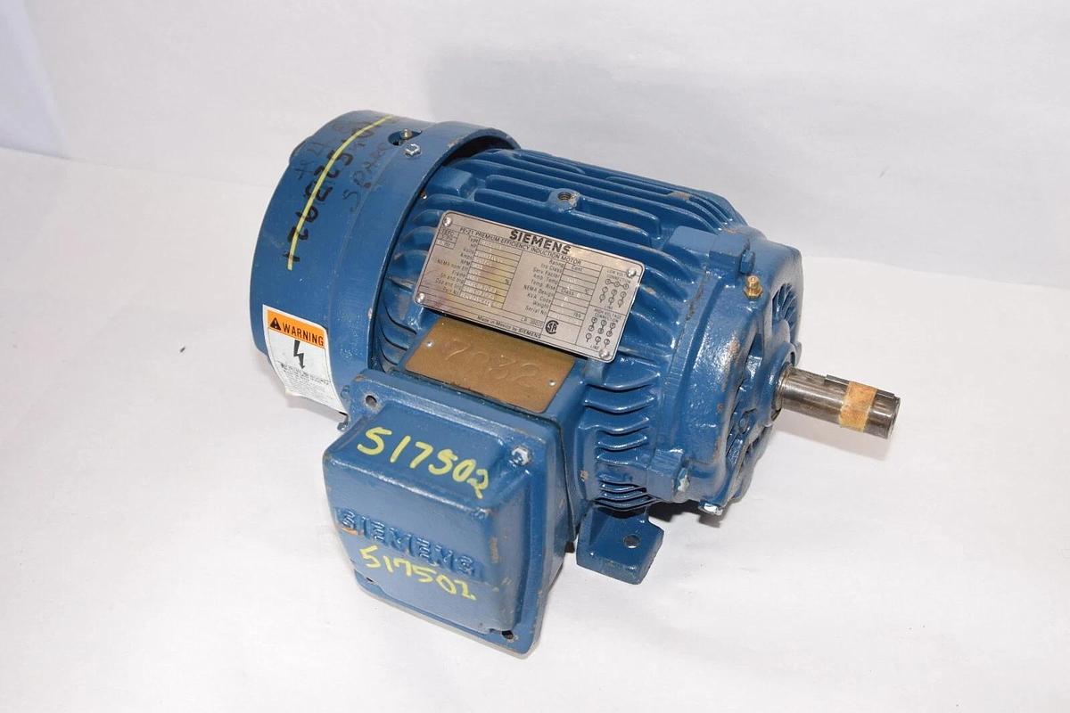 (NEW) SIEMENS 1LA9145-2YKY60 RGZESD PE-21 Plus 2HP 3455 RPM Electric Motor