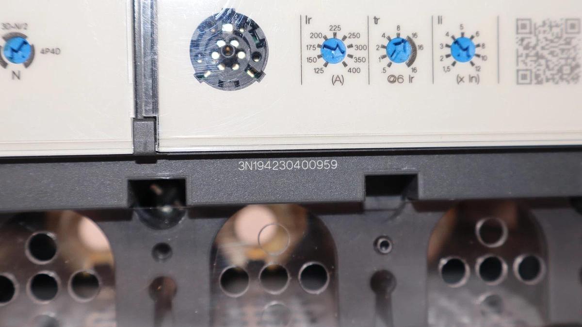 Used Square D Circuit Breaker LJF46400CU31X LJ 400 PowerPact LJ 400 Amp 3 Pole