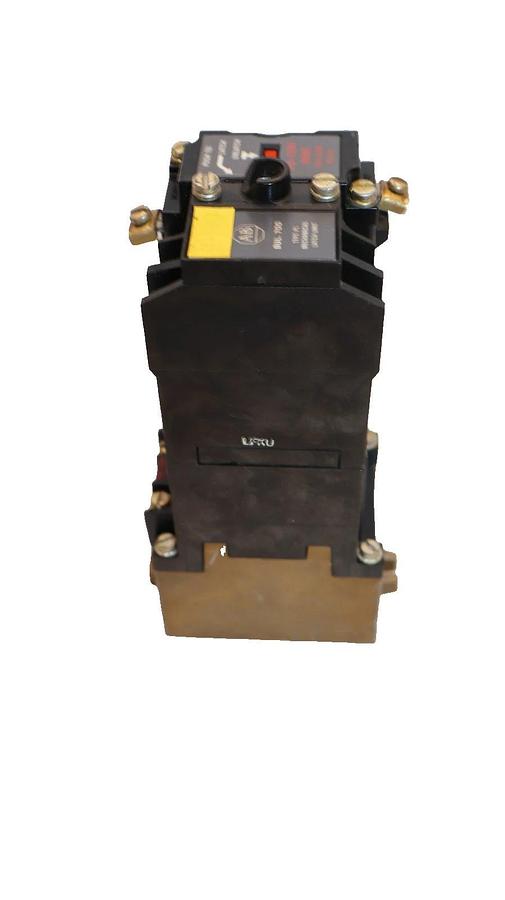 Used Allen Bradley Relay 700-PLLA1 Mechanical Latch Unit 700-P400A1 60A Coil: 120V